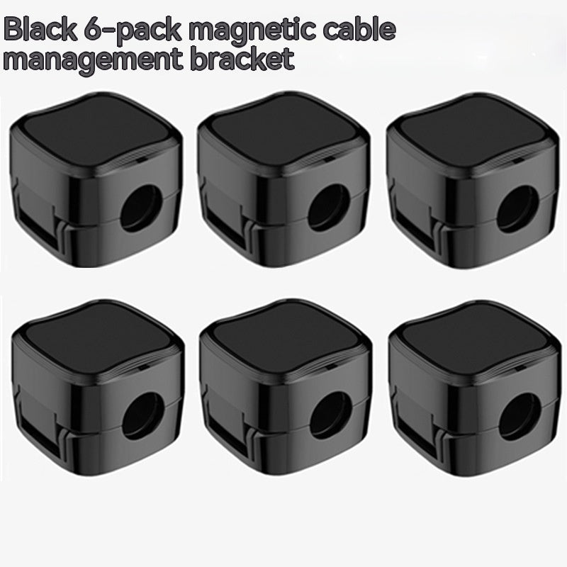 Magnetic Cable Clip Under Desk