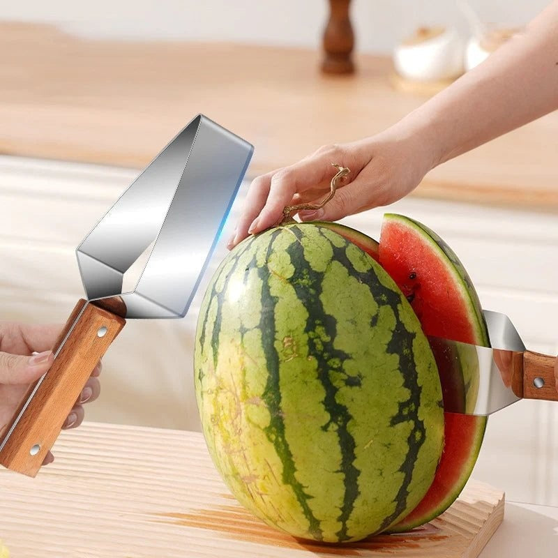 Watermelon Cutting Artifact 430 Stainless Steel