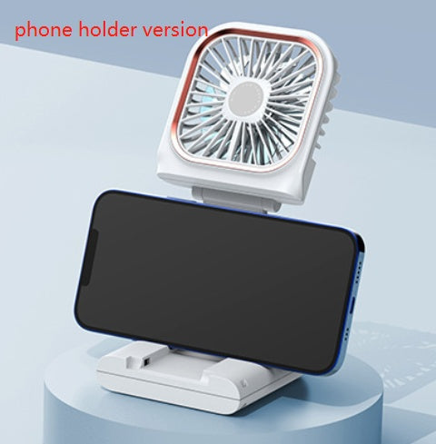 Hands-free Neck-Fan,USB Rechargeable Dual Cooling Fan Mini Air Cooler