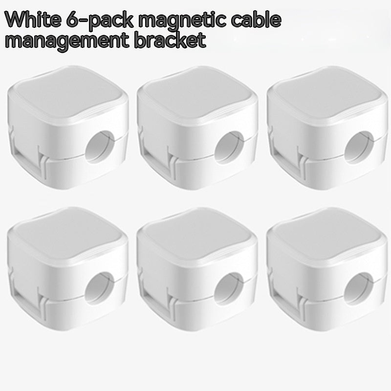 Magnetic Cable Clip Under Desk