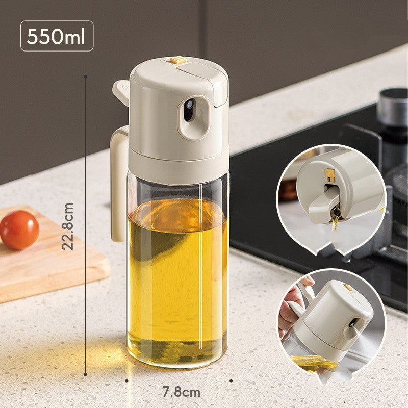 2 In 1 Oil Sprayer Bottle, Oil Dispenser