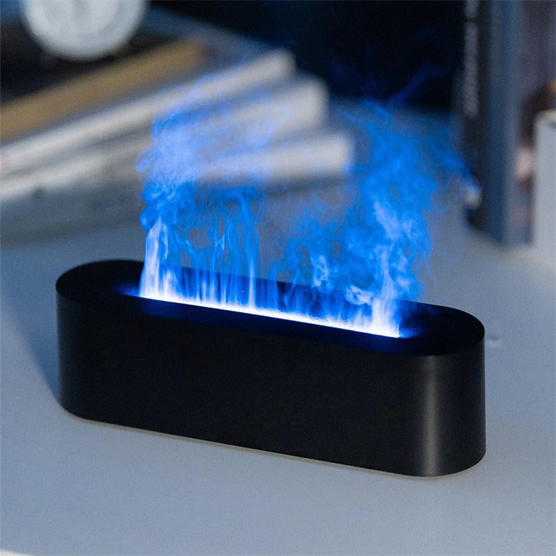 Flame Aroma Diffuser Air Humidifier Ultrasonic Cool Mist Maker