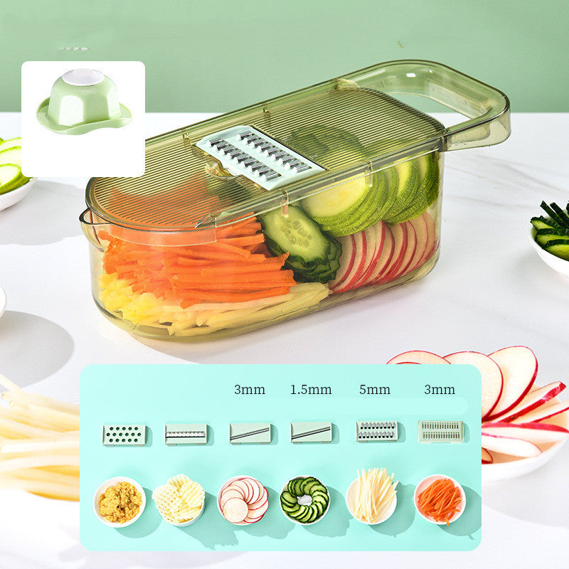 Multifunction Transparent Vegetable Cutter