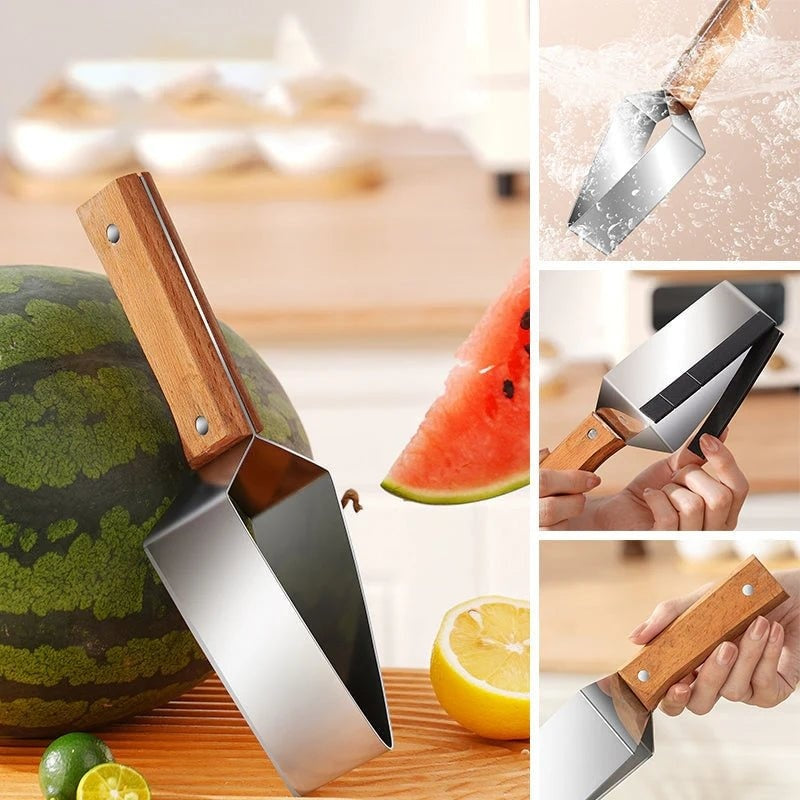 Watermelon Cutting Artifact 430 Stainless Steel